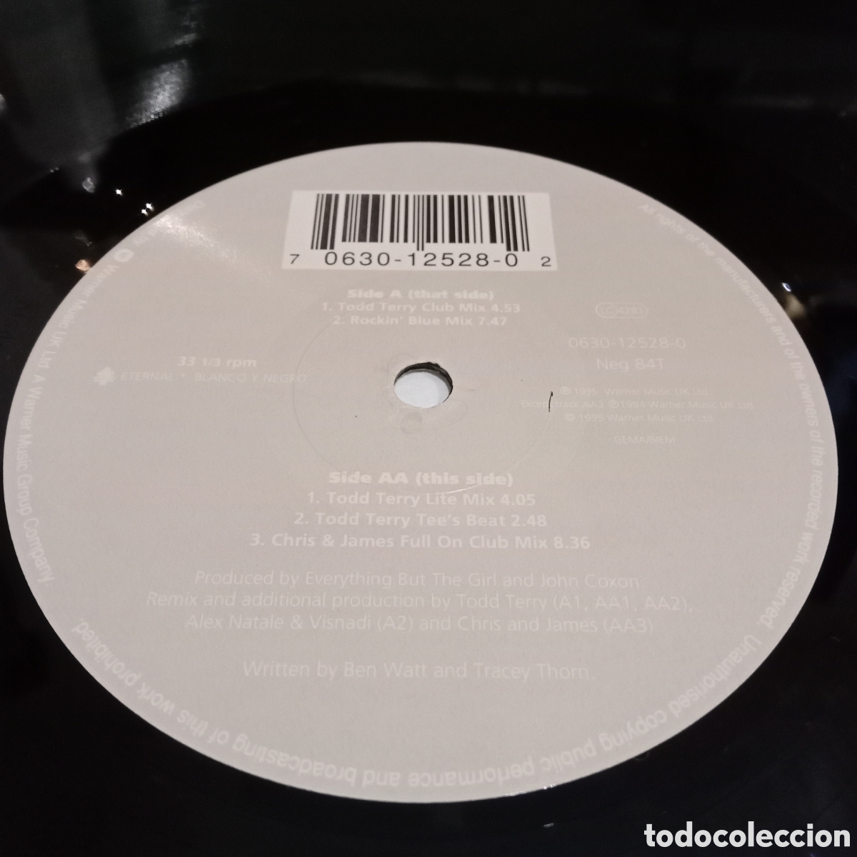 Discos de vinilo: EVERYTHING BUT THE GIRL - MISSING - MAXI-SINGLE 12&rdquo; - Foto 5