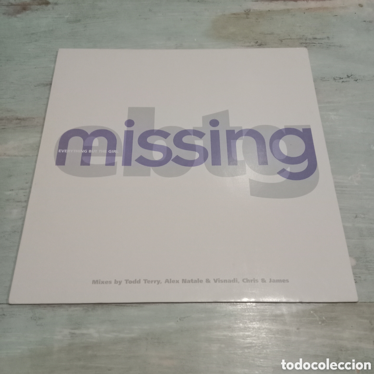 Discos de vinilo: EVERYTHING BUT THE GIRL - MISSING - MAXI-SINGLE 12&rdquo;