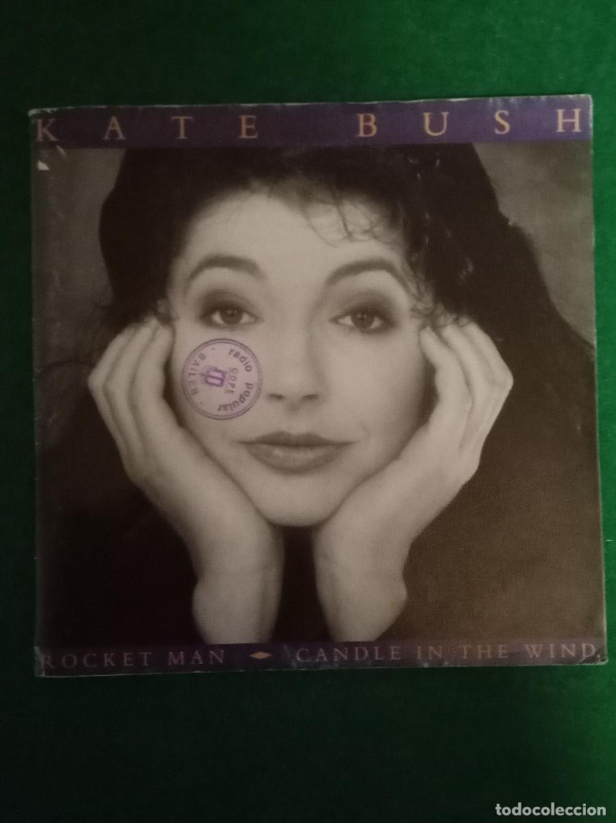 Discos de vinilo: Kate Bush - Rocket Man / Candle In The Wind - Sello. Mercury. 1990