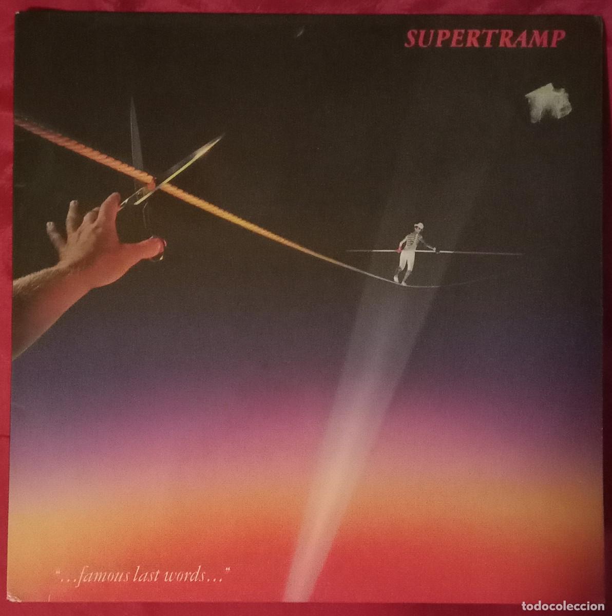 Discos de vinilo: Supertramp - ... Famous Last Words ... - Crazy / Bonnie / C&acute;est Le Bon... - Sello. AM Records. 1982