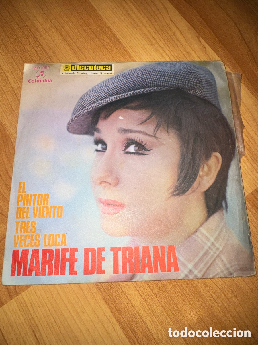 Discos de vinilo: Marife de Triana - El pintor del viento +1