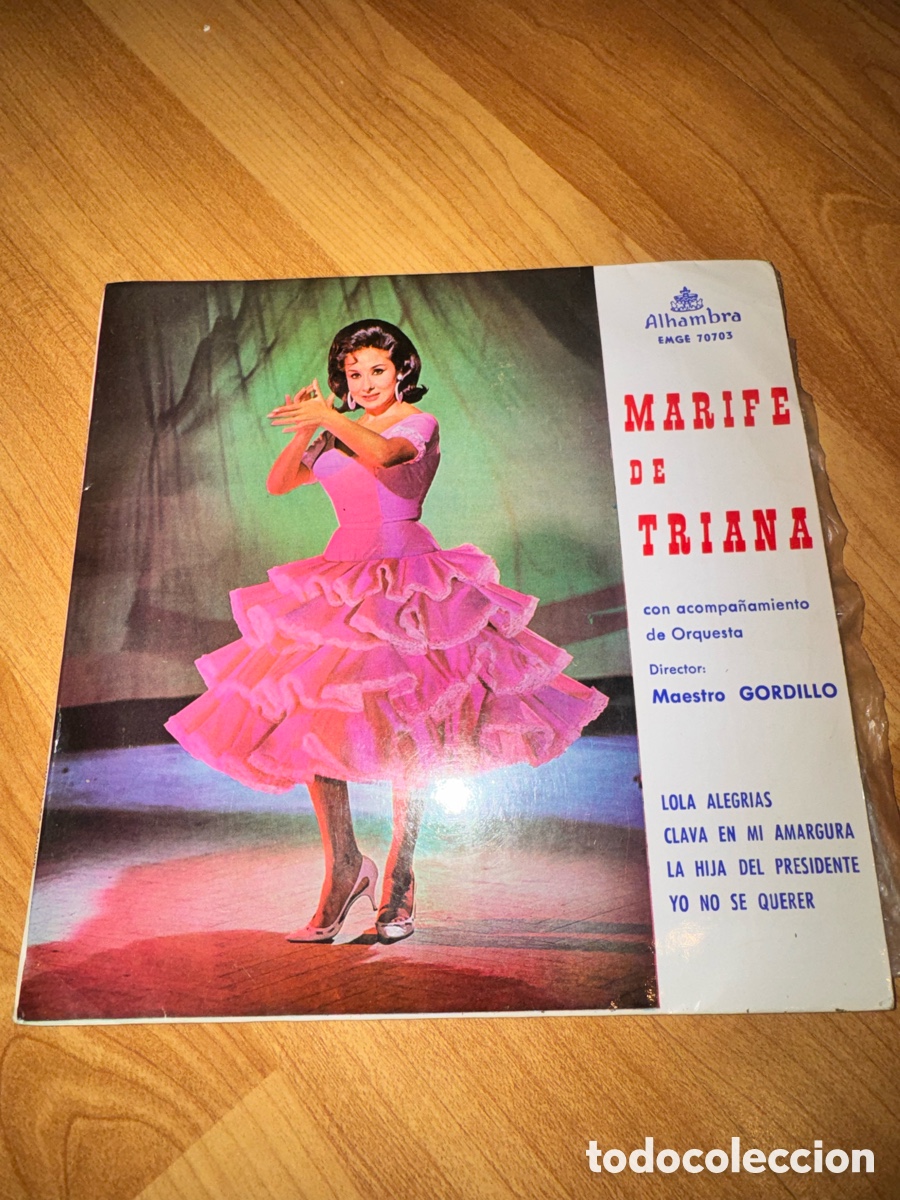 Discos de vinilo: Marife de Triana - Lola alegr&iacute;as +3