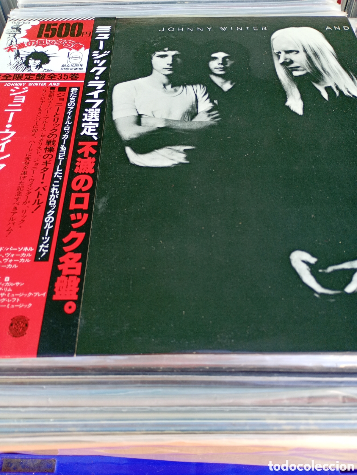 Discos de vinilo: Johnny Winter, Johnny Winter and. Made in Japan.