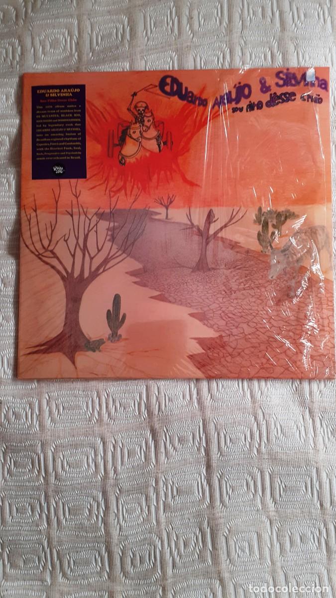Discos de vinilo: Eduardo Araujo & Silvinha.- Sou filho desse ch&acirc;o (Reed. Psico Br)
