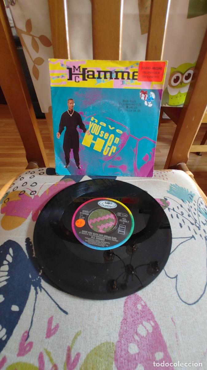 Discos de vinilo: MC HAMMER-SINGLE HAVE YOU SEEN HER - Foto 1