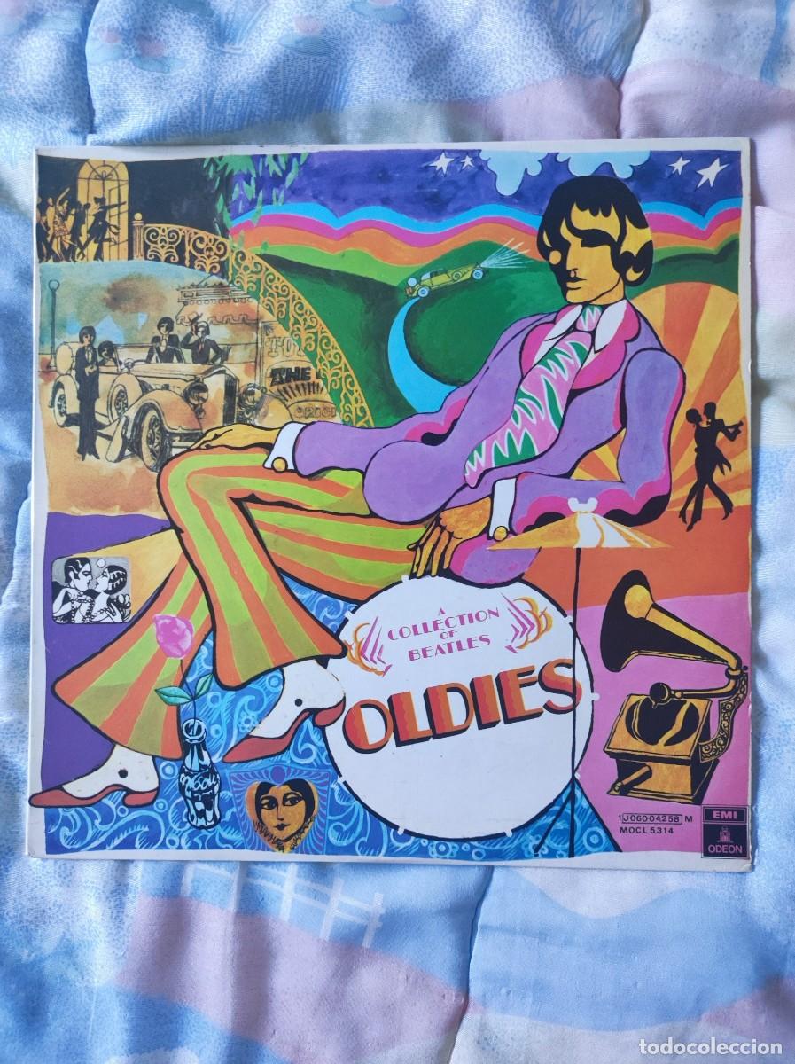 Discos de vinilo: The Beatles &ndash; A Collection Of Beatles Oldies (LP) - Edici&oacute;n Espa&ntilde;a 1970s - Odeon 1J 060-04.258 M