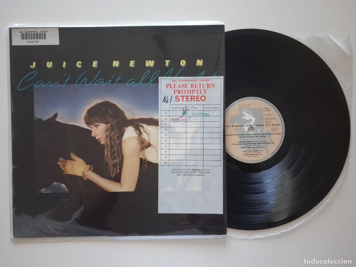 Discos de vinil: Juice Newton &ndash; Can't Wait All Night
