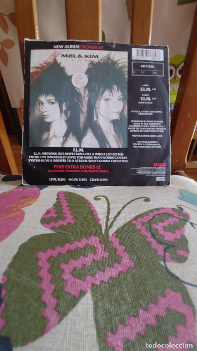 Discos de vinilo: MEL & KIM-SINGLE F.L.M. - Foto 2