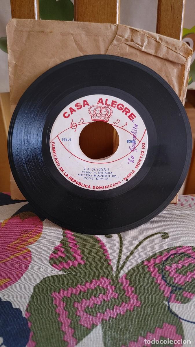 Discos de vinilo: MELIDA RODRIGUEZ-SINGLE QUIERO EMBORRACHARME - Foto 2