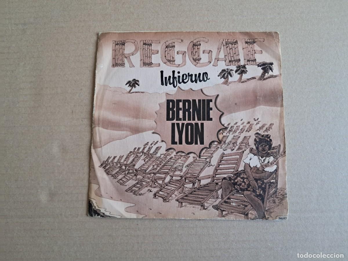 Discos de vinilo: BERNIE LYON - INFIERNO ( HELL ) SINGLE 1980 EDICION ESPA&Ntilde;OLA