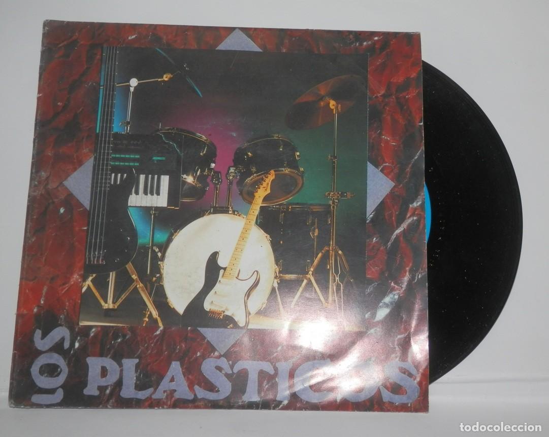 Discos de vinilo: DISCO SINGLE DE VINILO DEL GRUPO LOS PL&Aacute;STICOS