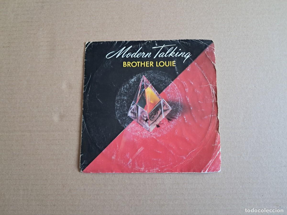 Discos de vinilo: MODERN TALKING - BROTHER LOUIE SINGLE 1986 EDICION ESPA&Ntilde;OLA