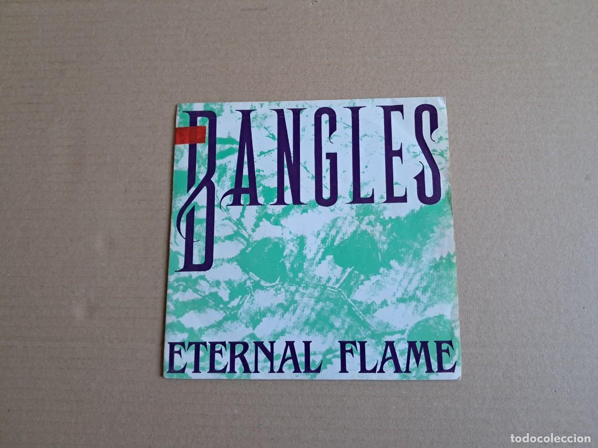 Discos de vinilo: BANGLES - ETERNAL FLAME SINGLE PROMOCIONAL 1988 EDICION ESPA&Ntilde;OLA