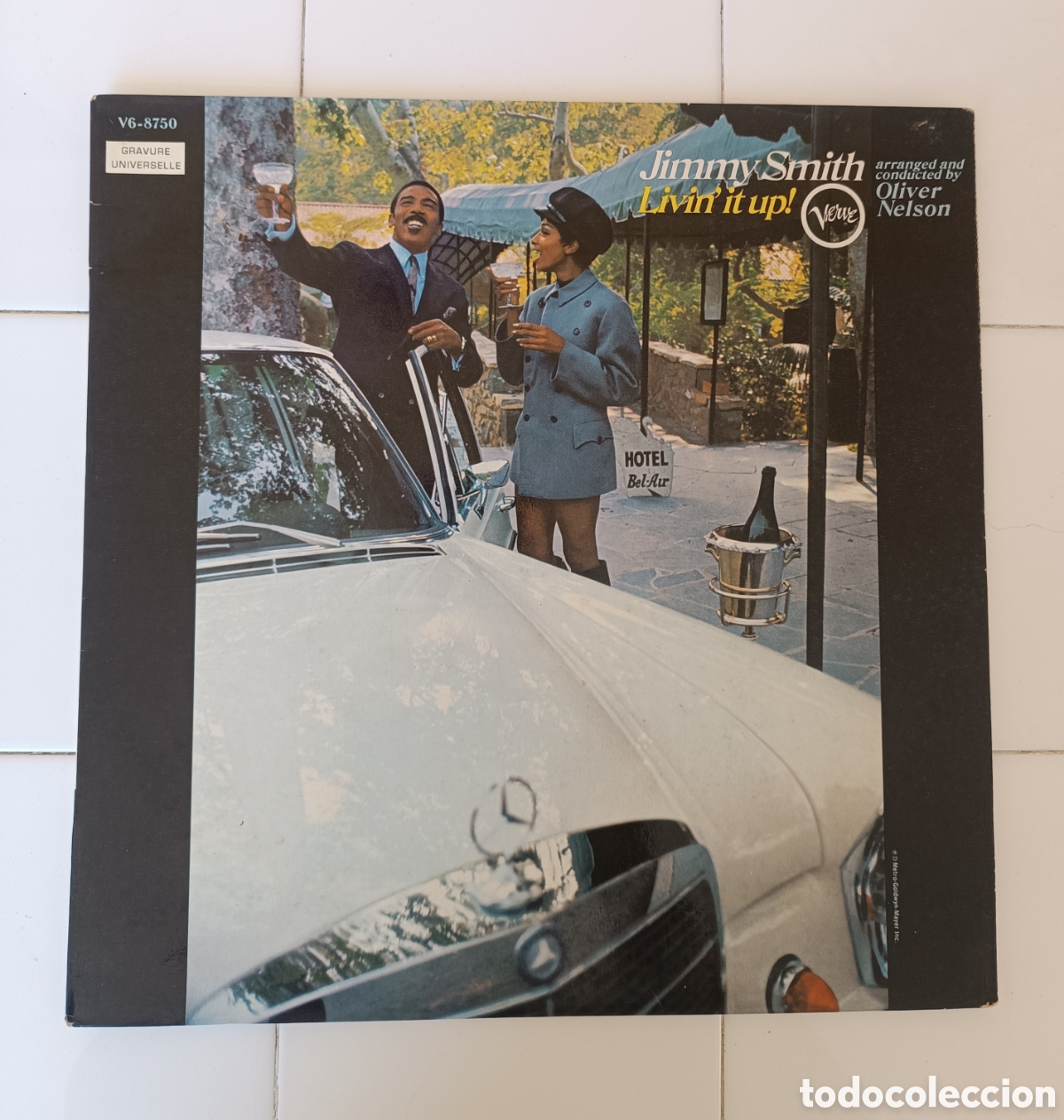 Discos de vinilo: LP JIMMY SMITH, 1968 Livin' It Up!.
