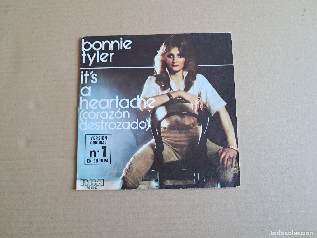 Discos de vinilo: BONNIE TYLER - IT&acute;S A HEARTACHE SINGLE 1978 EDICION ESPA&Ntilde;OLA