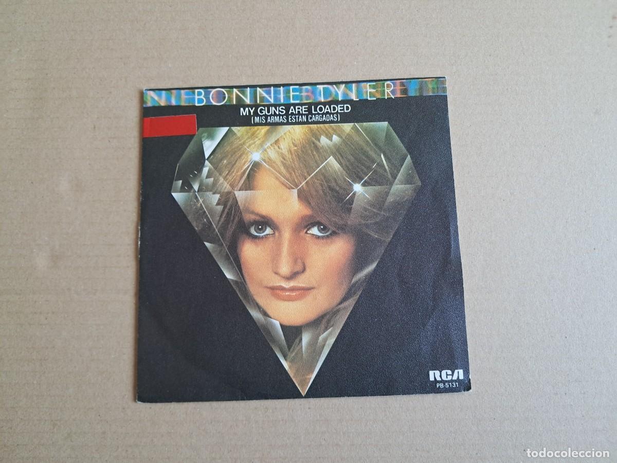 Discos de vinilo: BONNIE TYLER - MY GUNS ARE LOADED SINGLE PROMOCIONAL 1979 EDICION ESPA&Ntilde;OLA