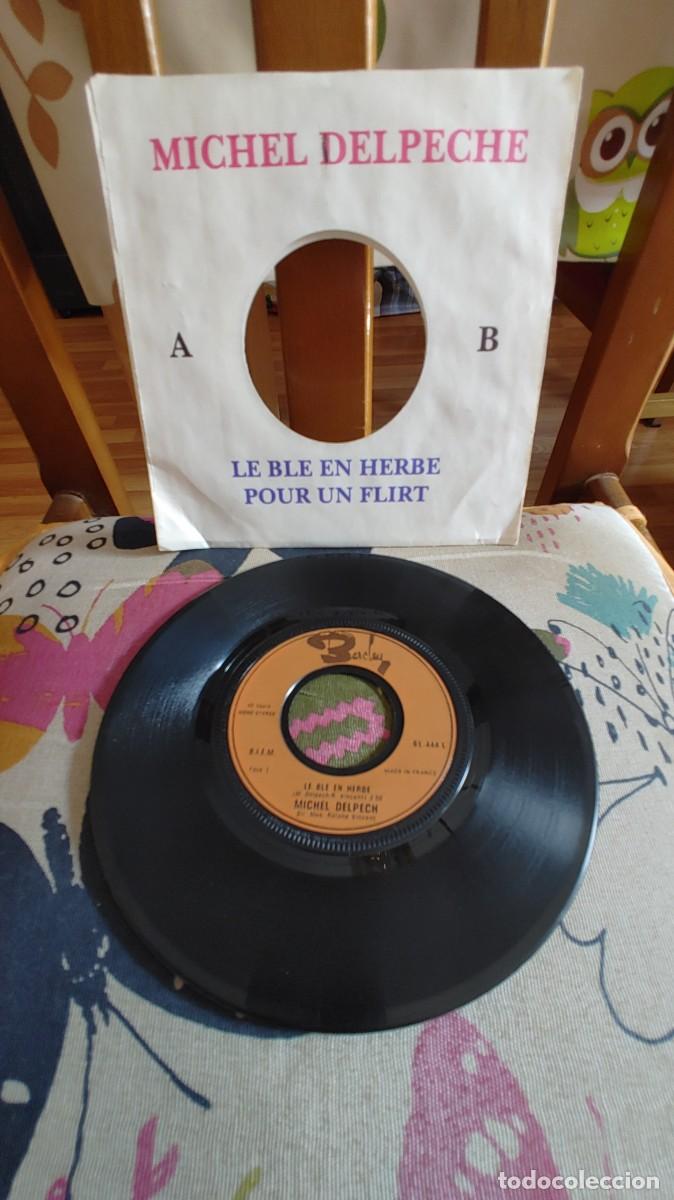 Discos de vinilo: MICHEL DELPECHE-SINGLE LE BLE EN HERBE