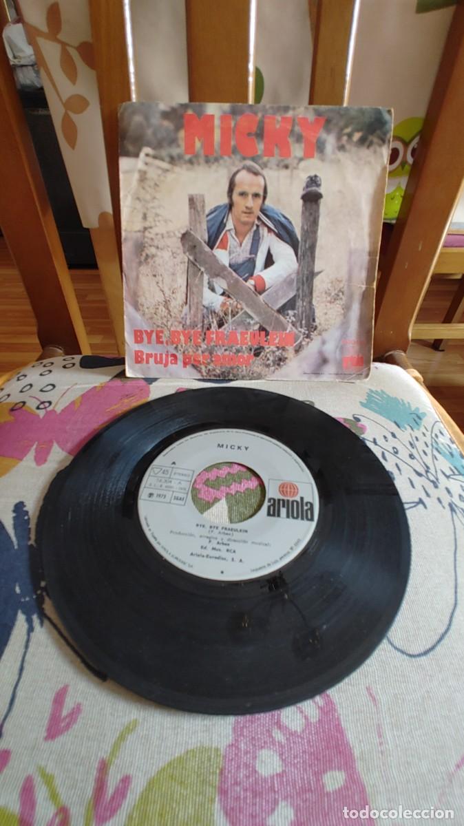 Discos de vinilo: MICKY-SINGLE BYE BYE FRAULEIN