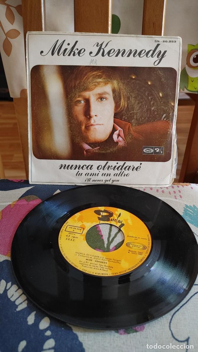 Discos de vinilo: MIKE KENNEDY-SINGLE NUNCA OLVIDARE - Foto 1