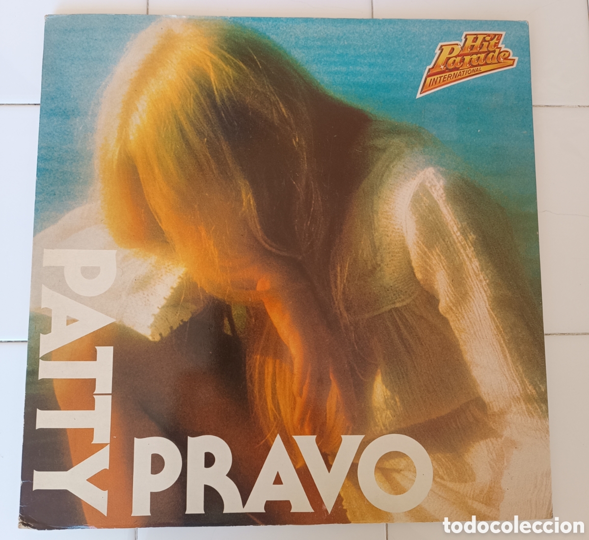Discos de vinilo: LP PATTY PRAVO, canta en italiano. Carpeta doble.