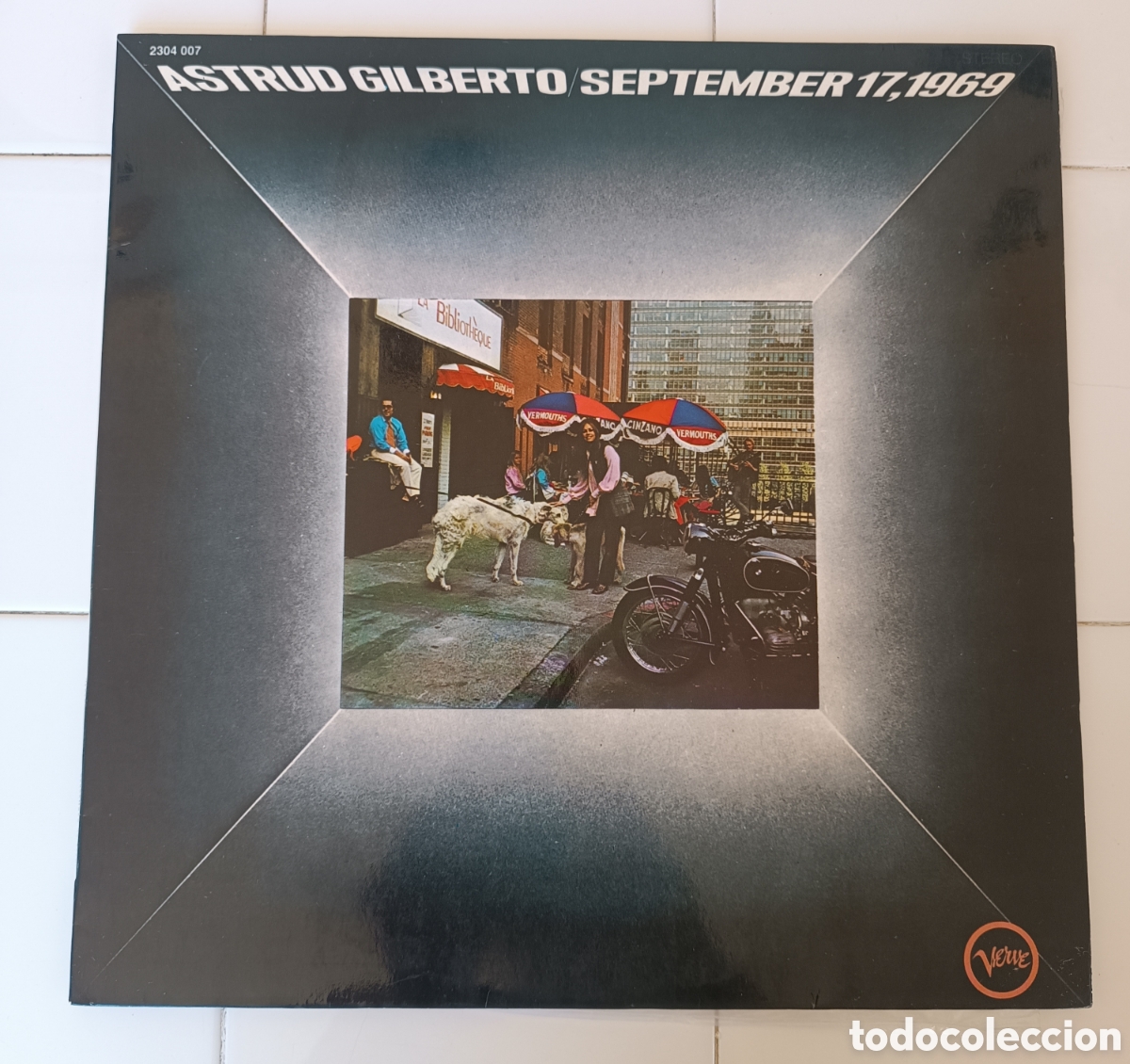 Discos de vinilo: LP ASTRUD GILBERTO, September 1969.