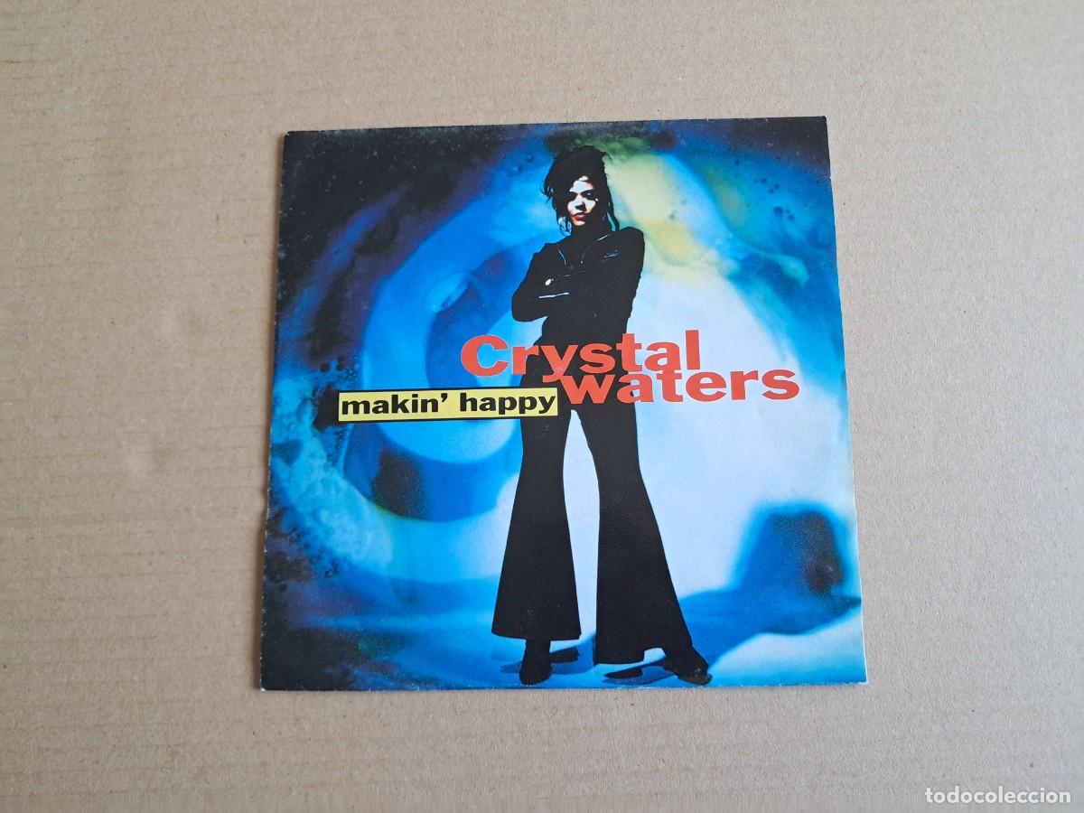 Discos de vinilo: CRYSTAL WATERS - MAKIN HAPPY SINGLE 1991 EDICION EUROPEA