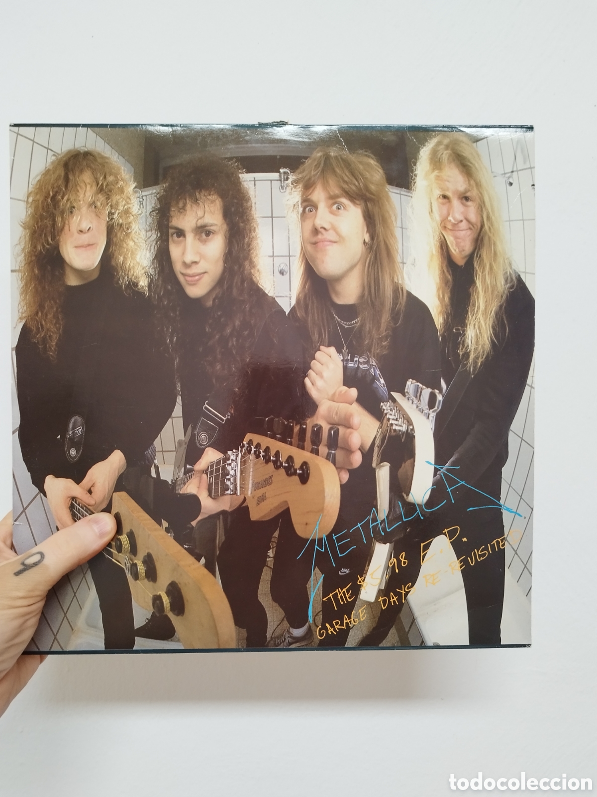 Discos de vinilo: Metallica. The $5.98 EP Garage Days Re-Revisited