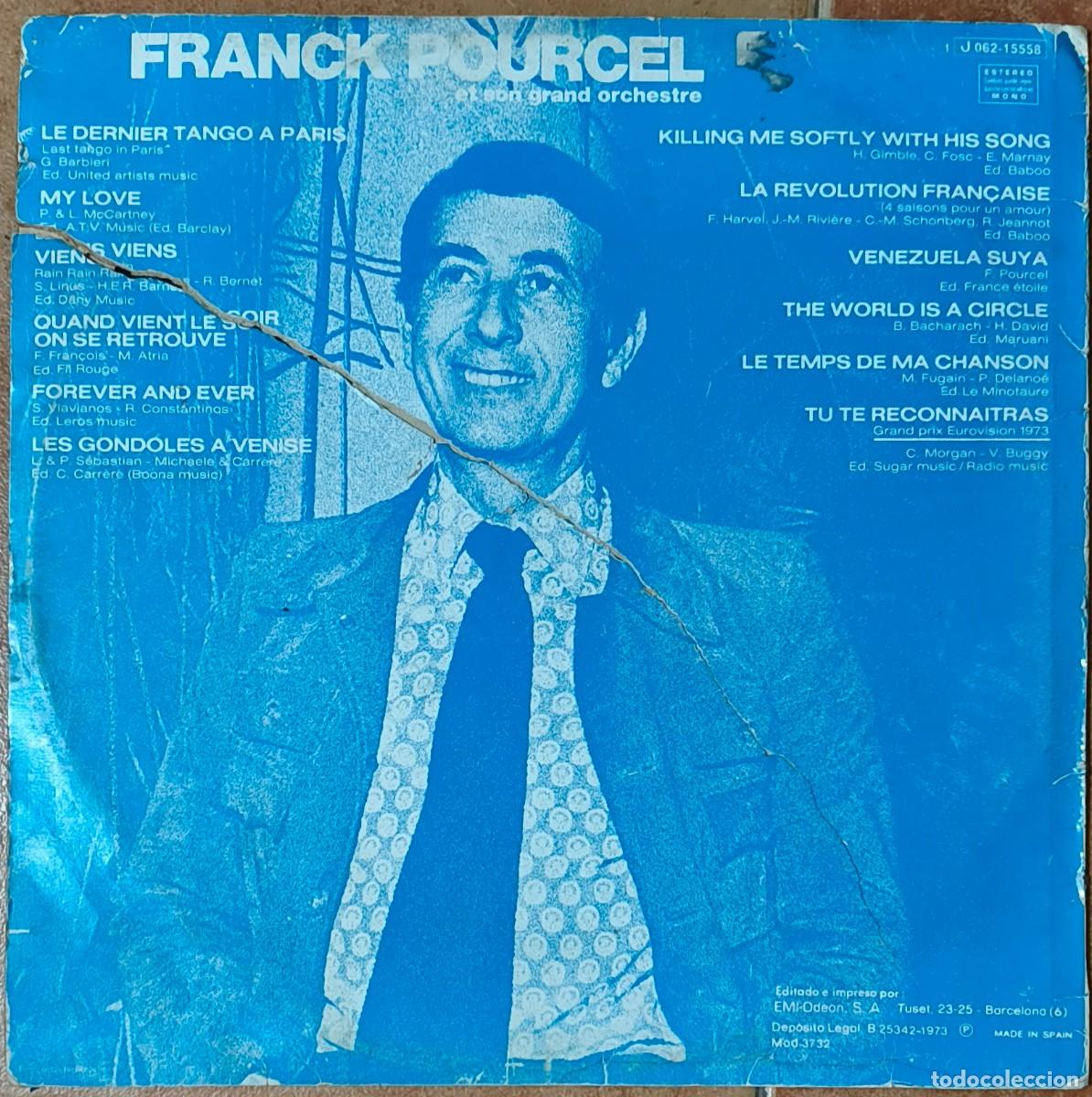Discos de vinilo: Frank Pourcel et son grand orchestre