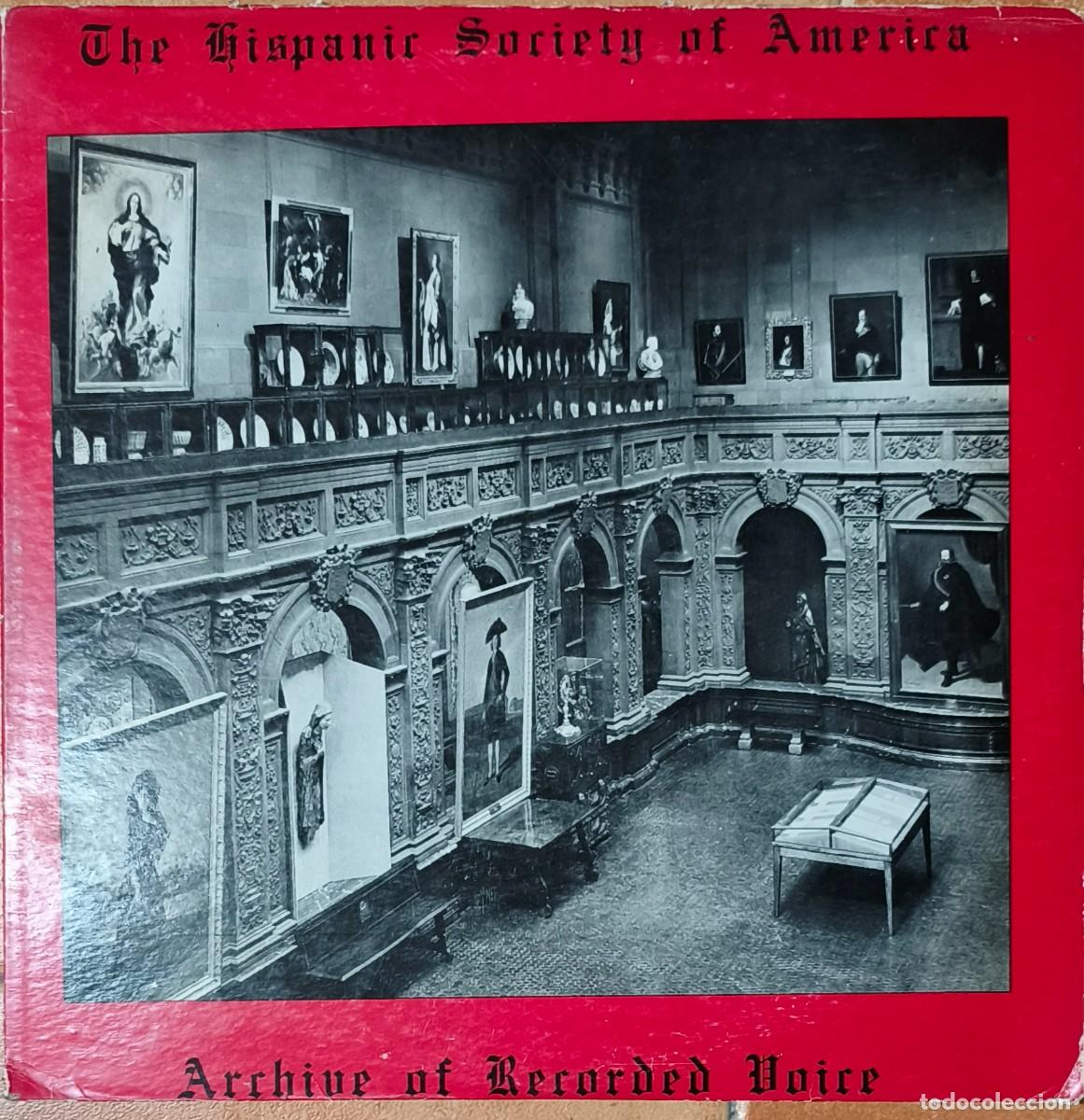 Discos de vinilo: The Hispanic Society of America - Archive of recorded voice
