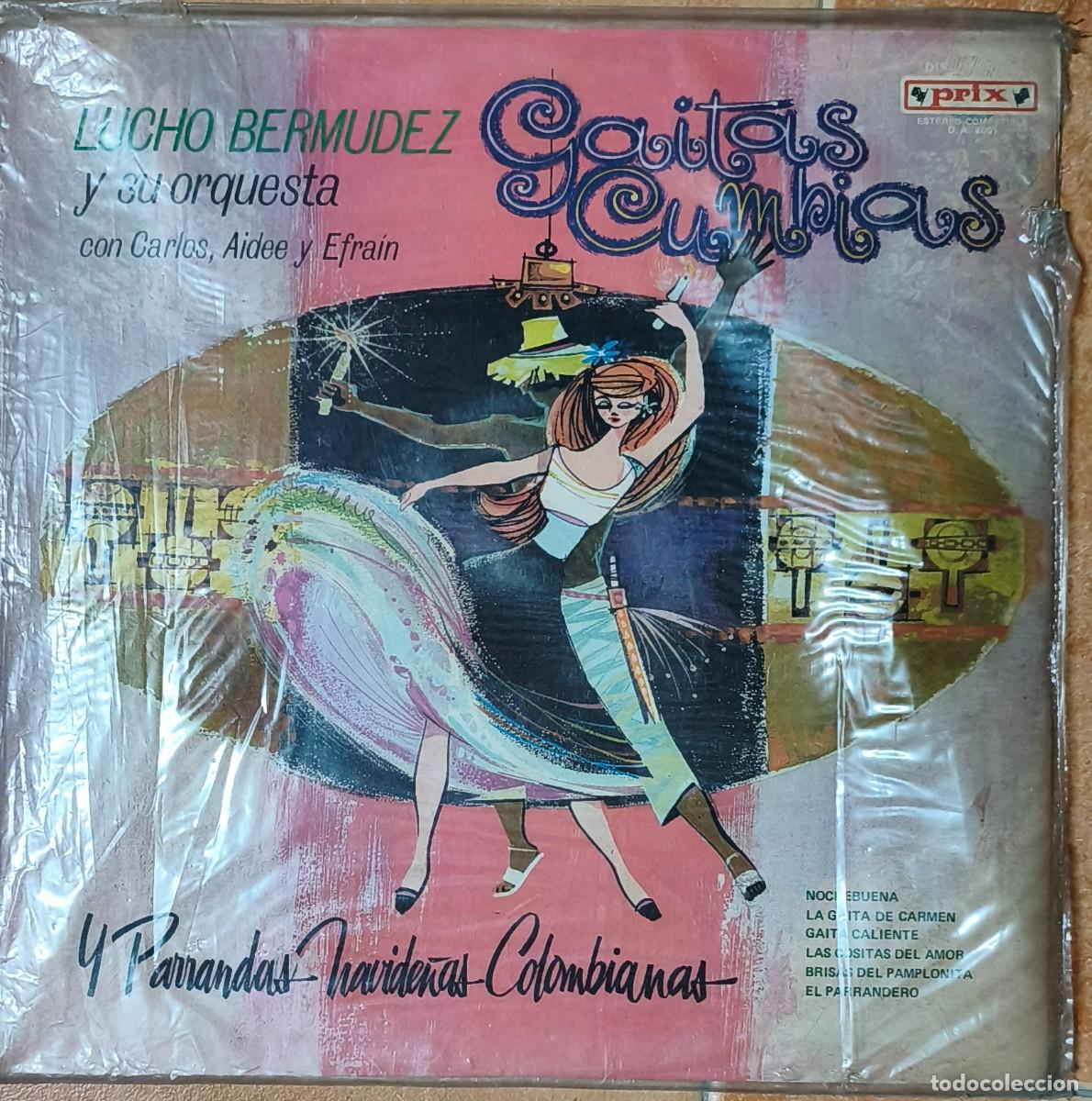 Discos de vinilo: Lucho Bermudez y su orquesta - Gaitas Venezolanas Cumbias