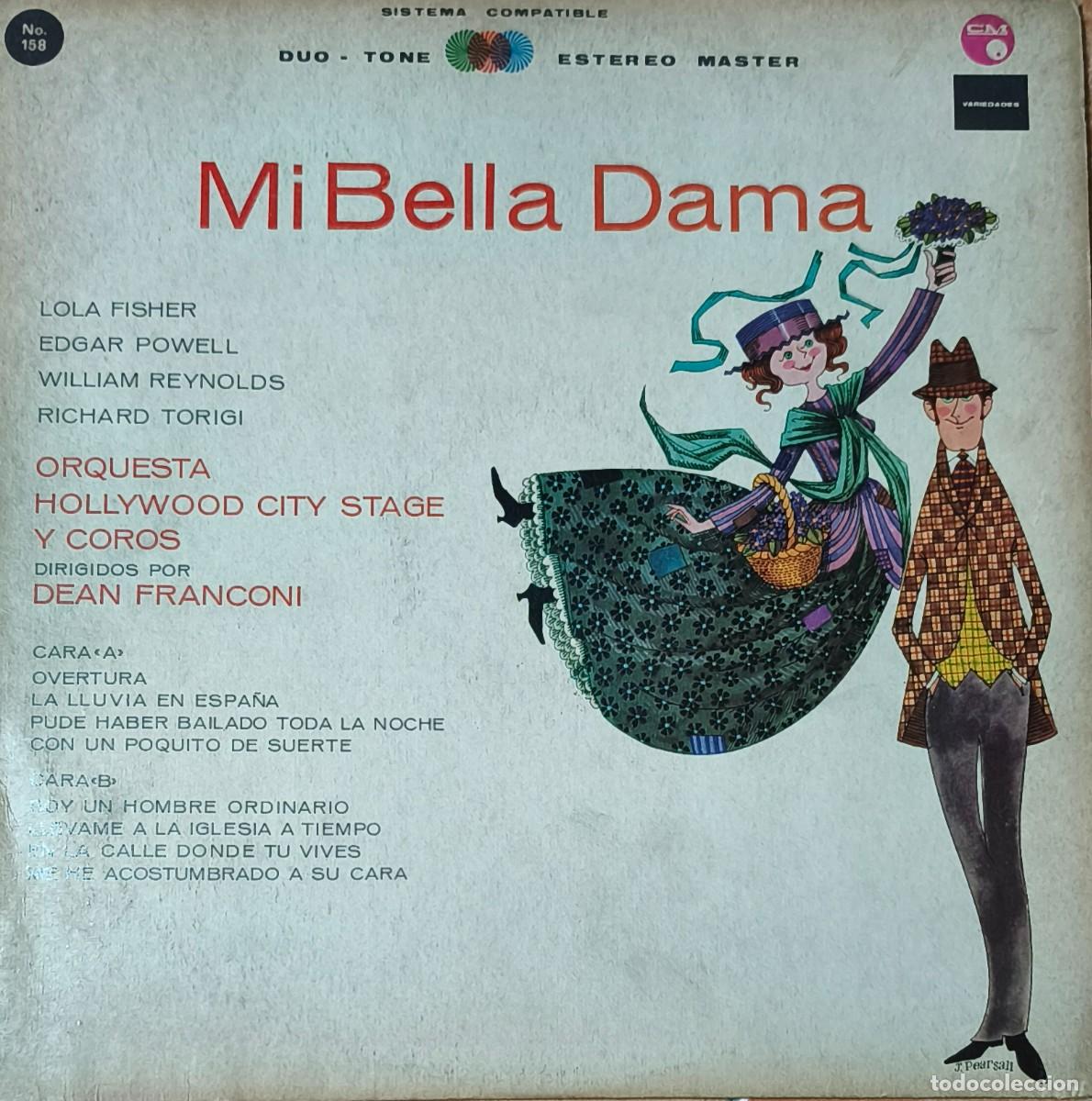 Discos de vinilo: Mi bella dama - Orquesta Hollywood city stage y coros - Dean Franconi