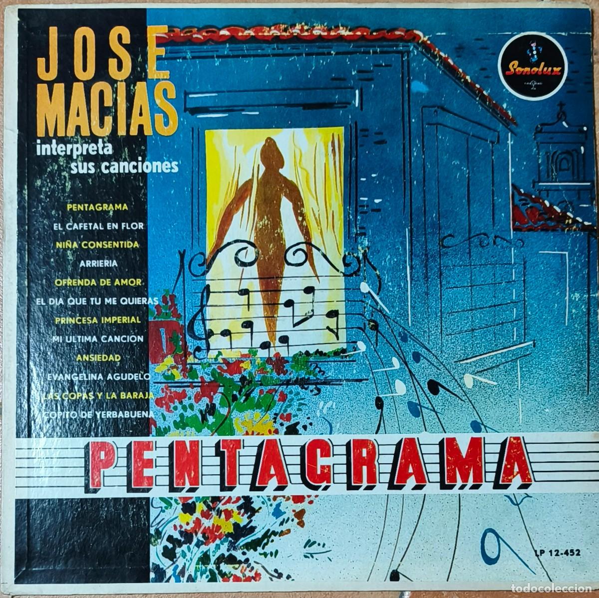 Discos de vinilo: Jose Macias - Pentragama