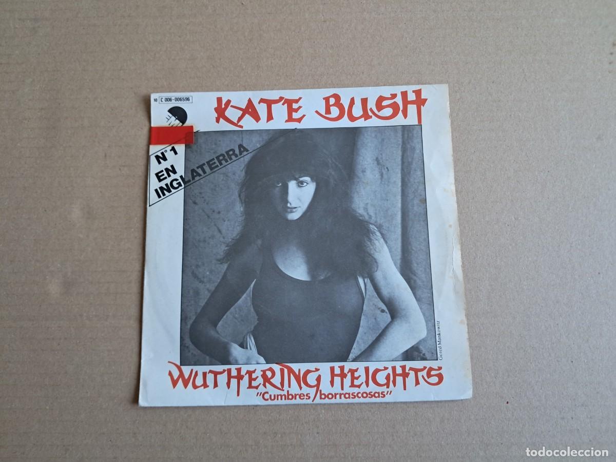 Discos de vinilo: KATE BUSH - WUTHERING HEIGHTS SINGLE 1978 EDICION ESPA&Ntilde;OLA