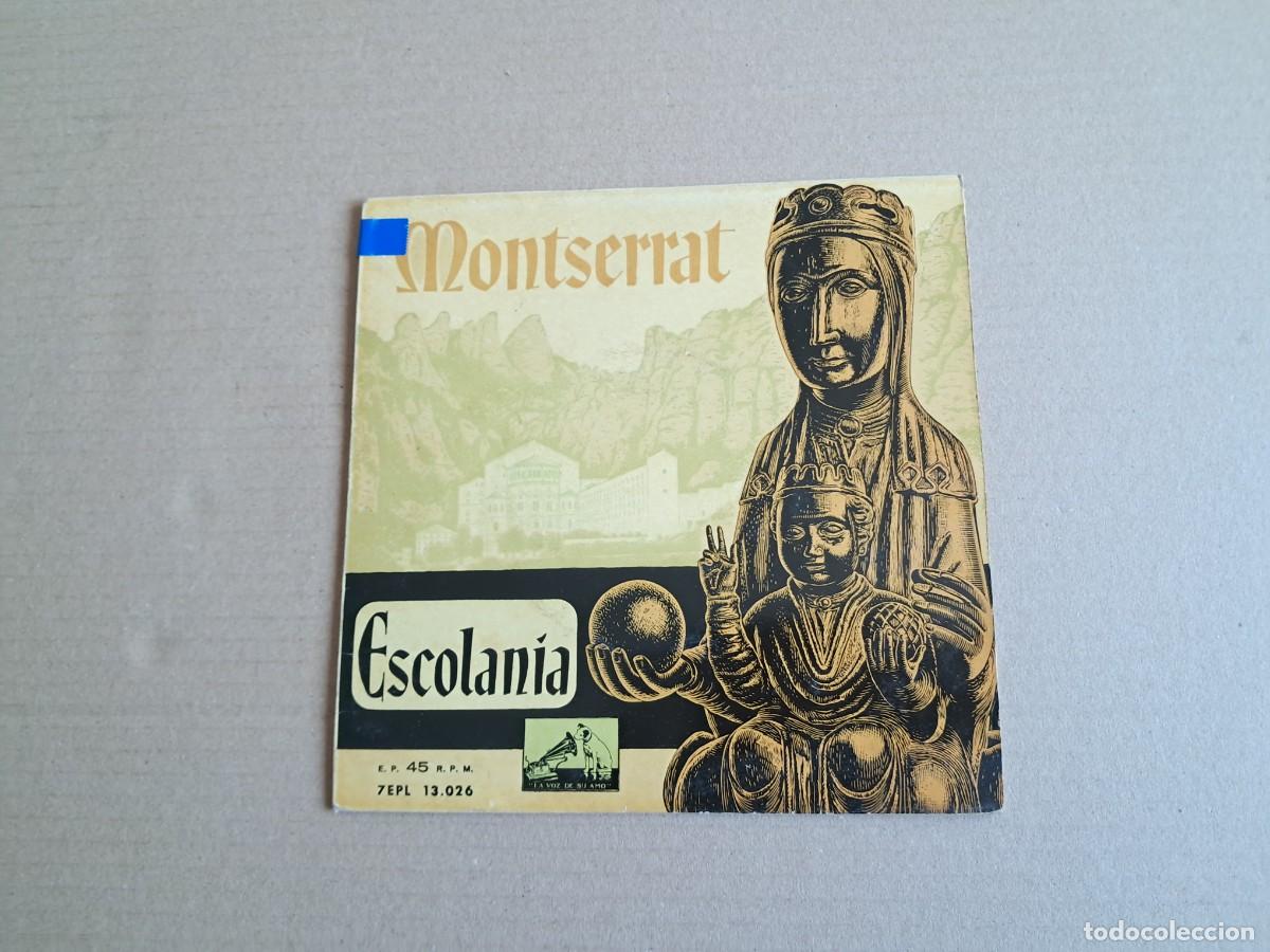 Discos de vinilo: ESCOLANIA DEL MONASTERIO DE MONTSERRAT EP 4 TEMAS