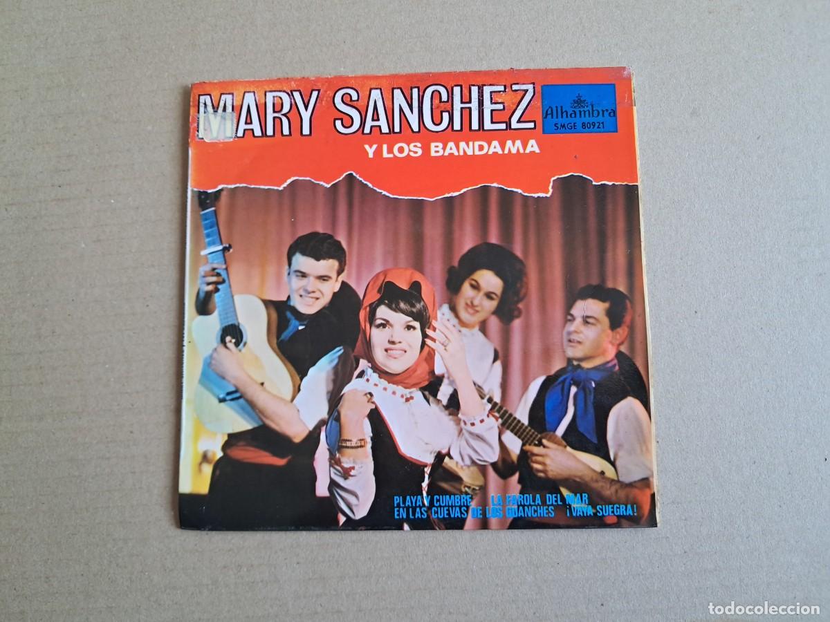 Discos de vinilo: MARY SANCHEZ Y LOS BANDAMA - PLAYA Y CUMBRE EP 4 TEMAS 1964