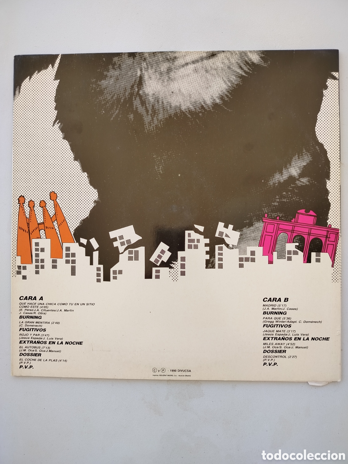 Discos de vinilo: BCN Rock MAD LP 1990 - Foto 2