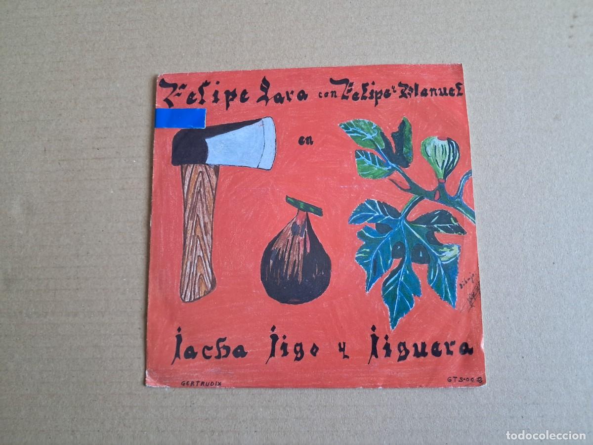 Discos de vinilo: FELIPE LARA & FELIPE Y MANUEL - JACHA JIGO Y JOGUERA SINGLE + HOJA PROMOCIONAL 1985