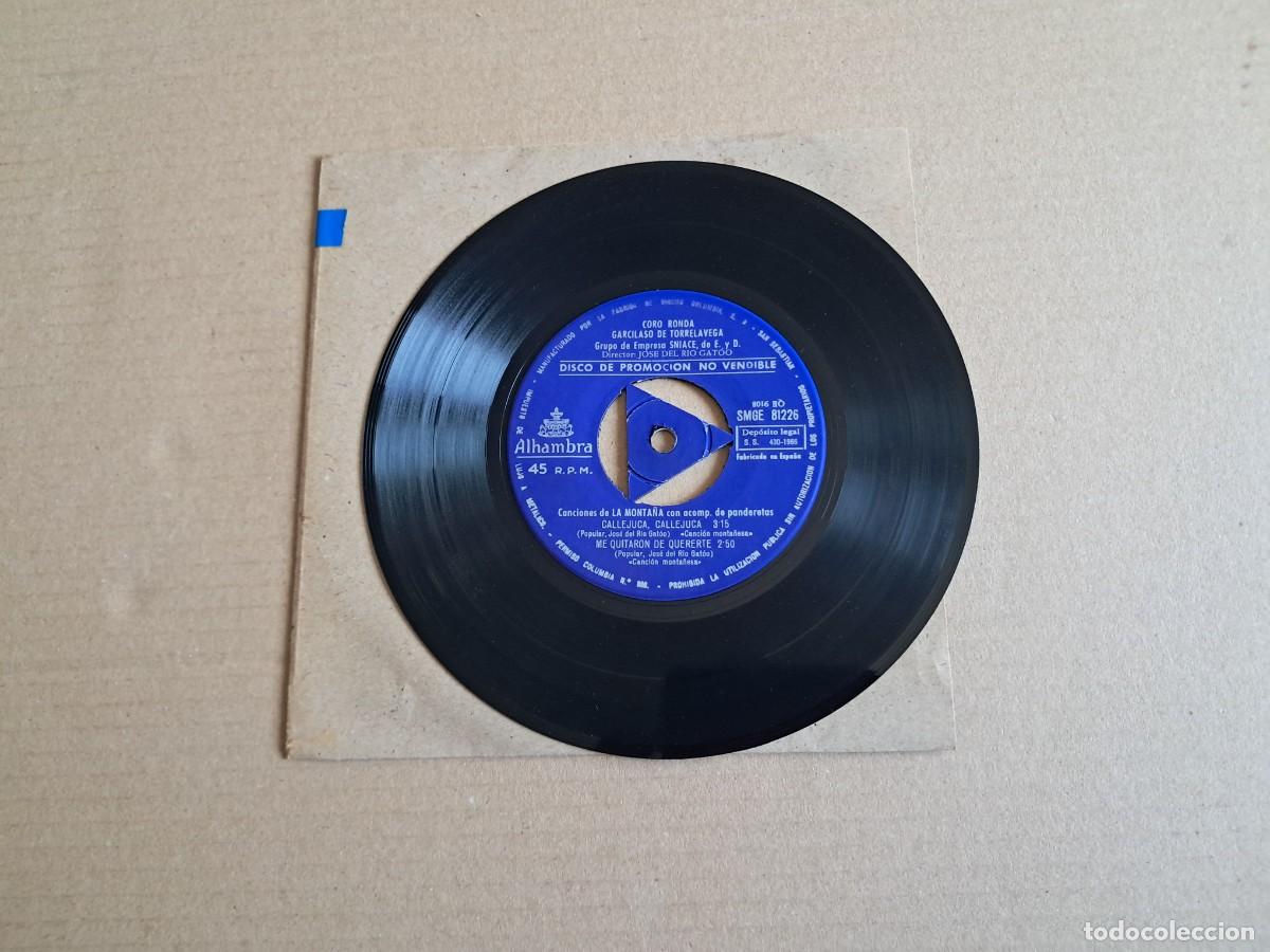 Discos de vinilo: CORO RONDA GARCILASO DE TORRELAVEGA - LA MONTA&Ntilde;A EP PROMOCIONAL 4 TEMAS 1966