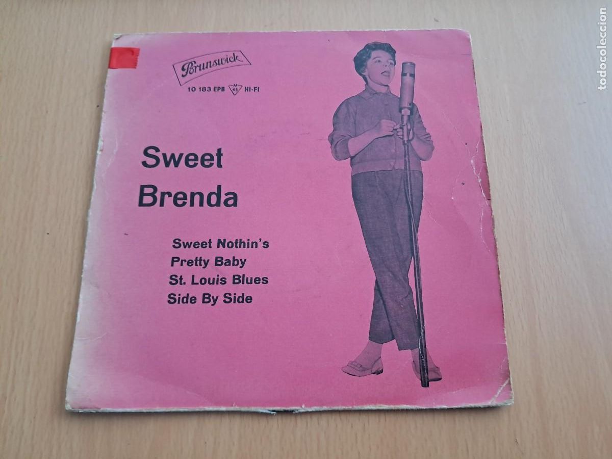 Discos de vinilo: BRENDA LEE - SWEET BRENDA EP 4 TEMAS 1960 EDICION ESPA&Ntilde;OLA