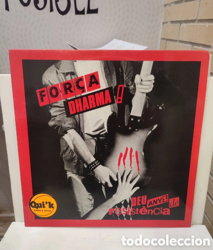 Discos de vinilo: El&eacute;ctrica Dharma. &rdquo; For&ccedil;a Dharma &rdquo;. Primera Edici&oacute;n Espa&ntilde;ola. 1985. PDI