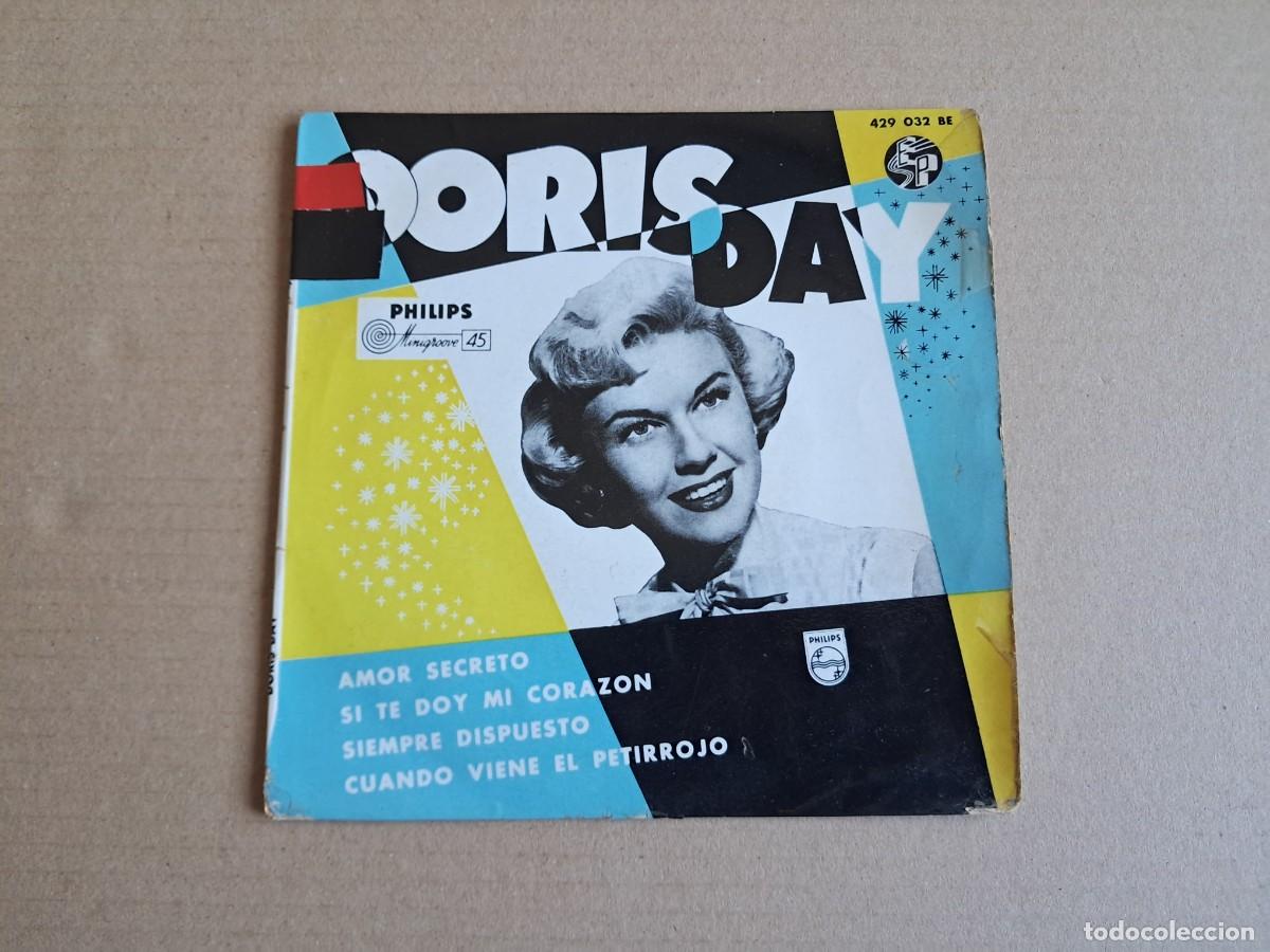 Discos de vinilo: DORIS DAY - AMOR SECRETO EP 4 TEMAS 1958 EDICION ESPA&Ntilde;OLA