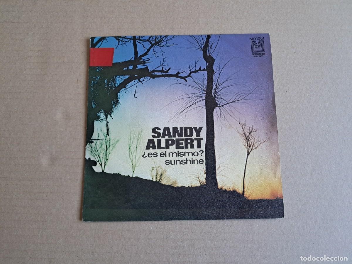 Discos de vinilo: SANDY ALPERT - &iquest; ES EL MISMO ? SINGLE PROMOCIONAL 1970 EDICION ESPA&Ntilde;OLA