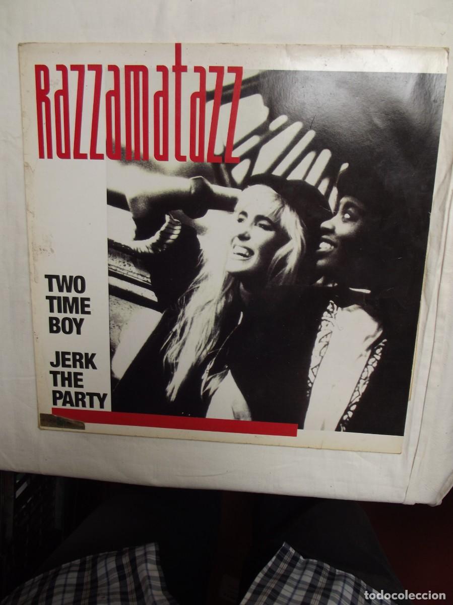 Discos de vinilo: LP RAZZAMATAZZ TWO TIME BOY / JERK THE PARTY ( SIN PROBAR )