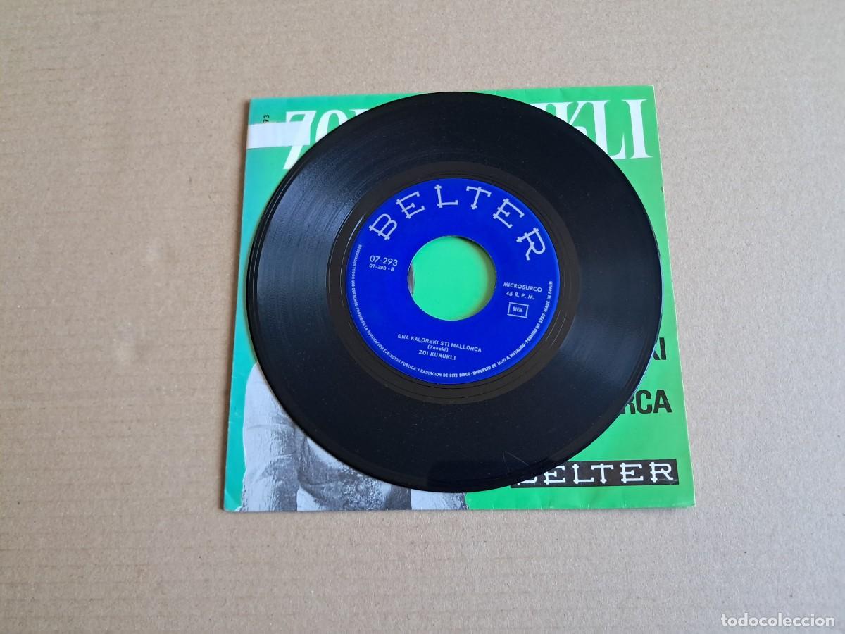 Discos de vinilo: ZOI KURUKLI - AGAPI SINGLE 1966 EDICION ESPA&Ntilde;OLA - Foto 2