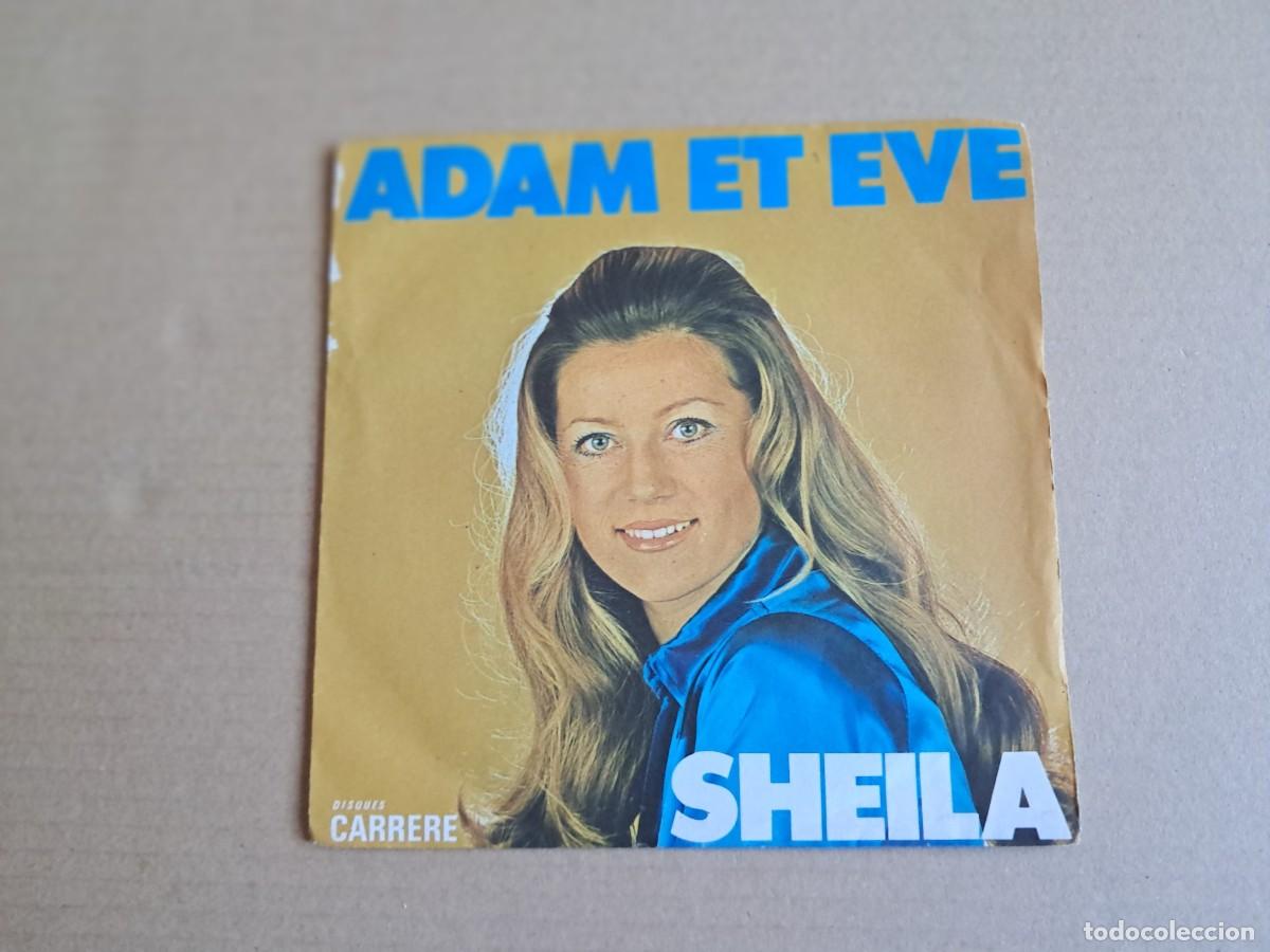 Discos de vinilo: SHEILA - ADAM ET EVE SINGLE 1973 EDICION FRANCIA