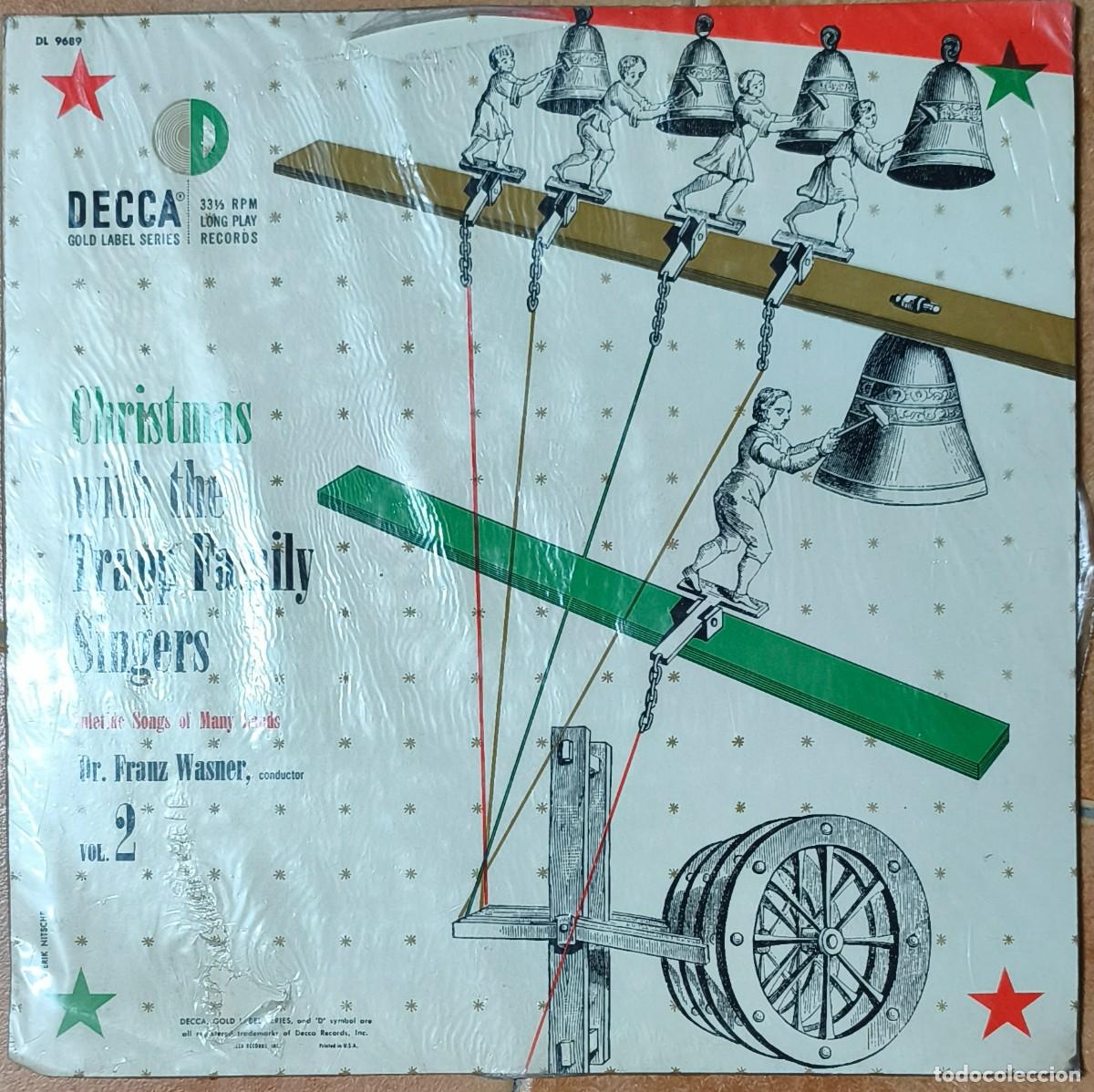 Discos de vinilo: Christmas with the trap family singers