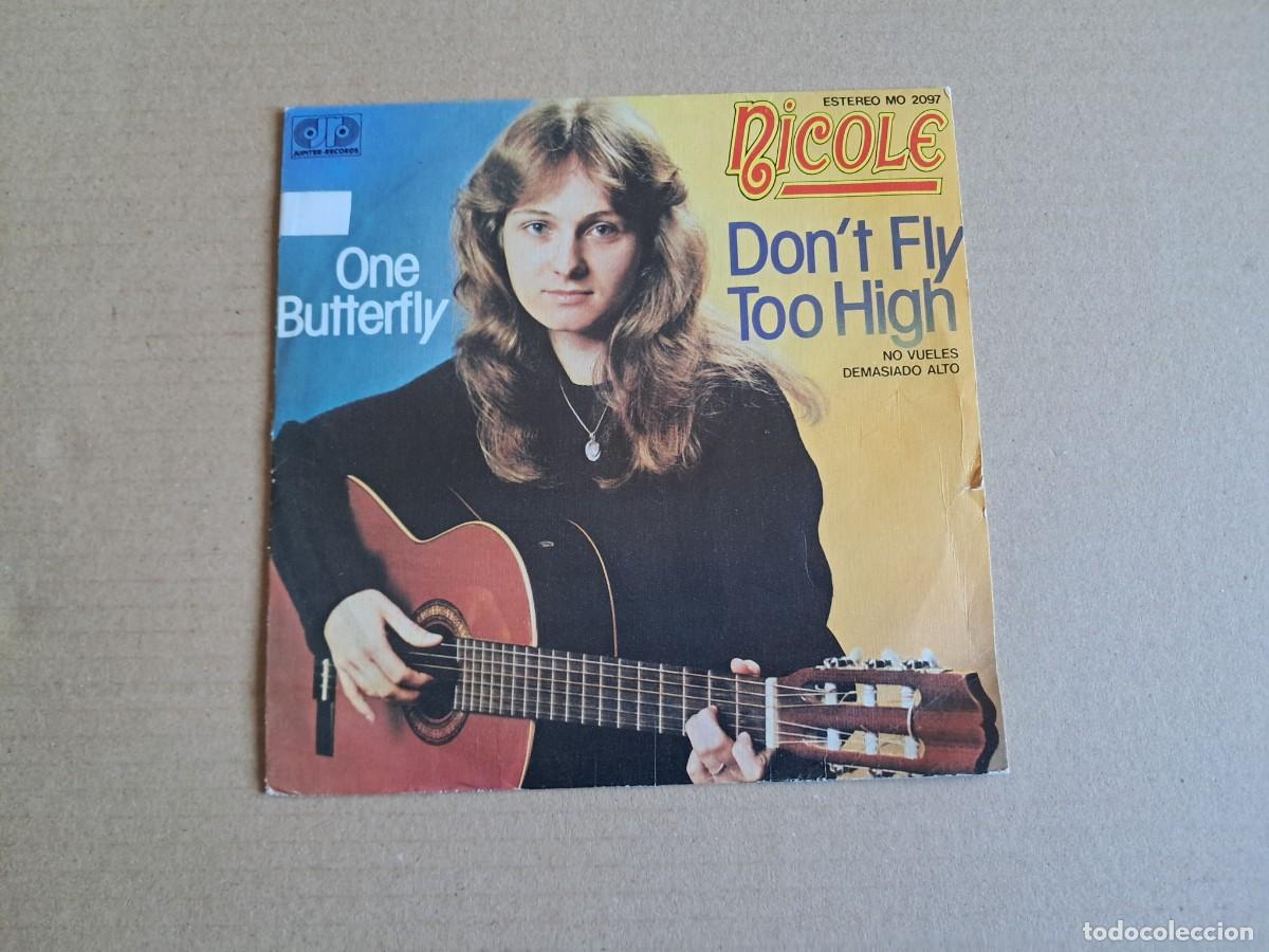 Discos de vinilo: NICOLE - DON&acute;T FLY TOO HIGH SINGLE PROMOCIONAL 1981 EDICION ESPA&Ntilde;OLA