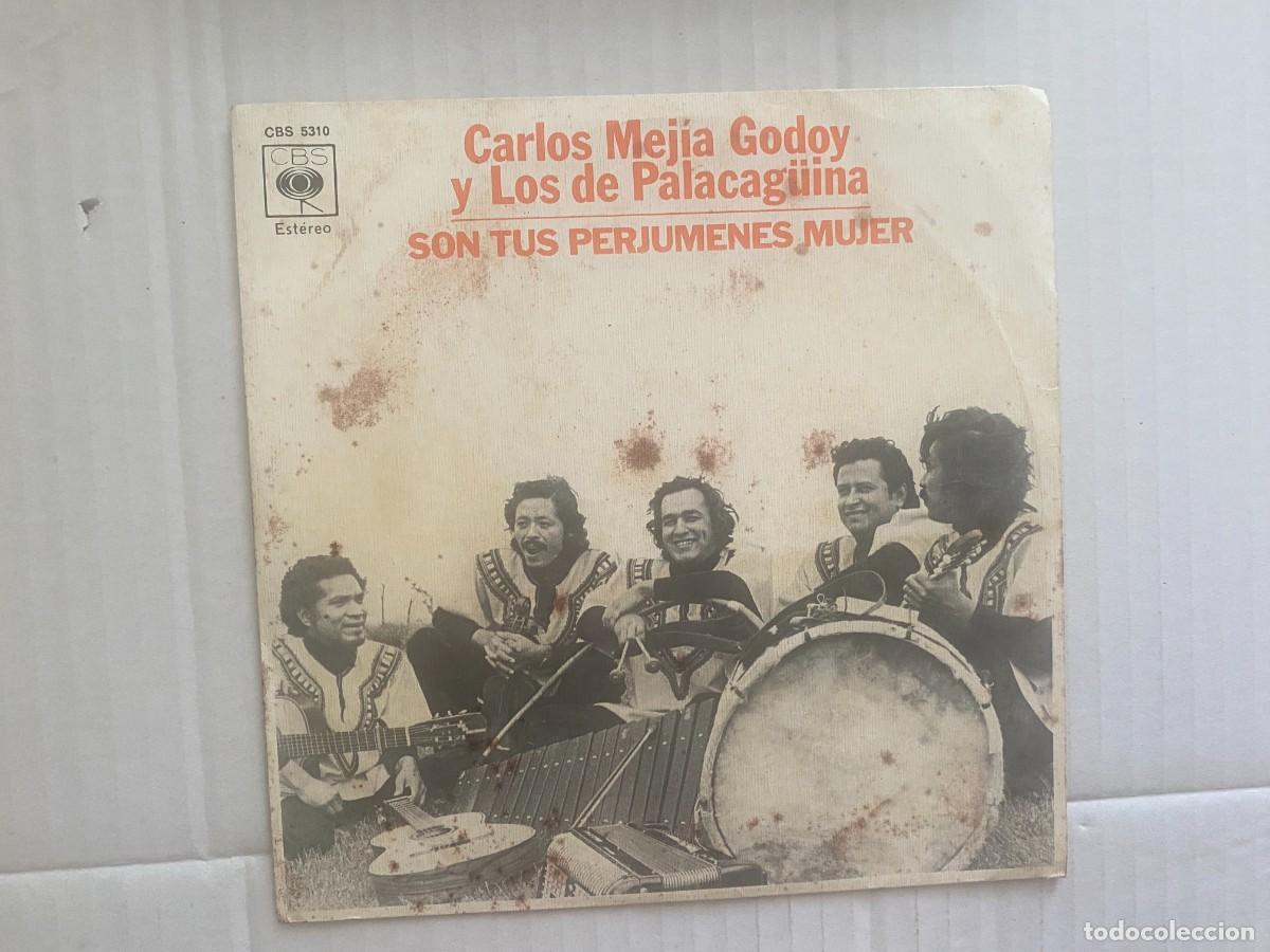 Discos de vinilo: SINGLE CARLOS MEJIA GODOY SON TUS PERFUMENES MUJER