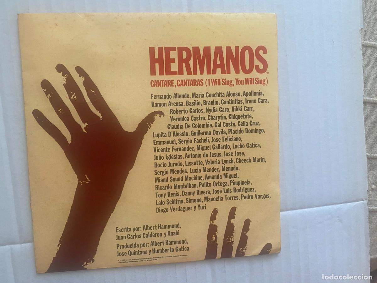 Discos de vinilo: SINGLE HERMANOS - CANTARE CANTARAS