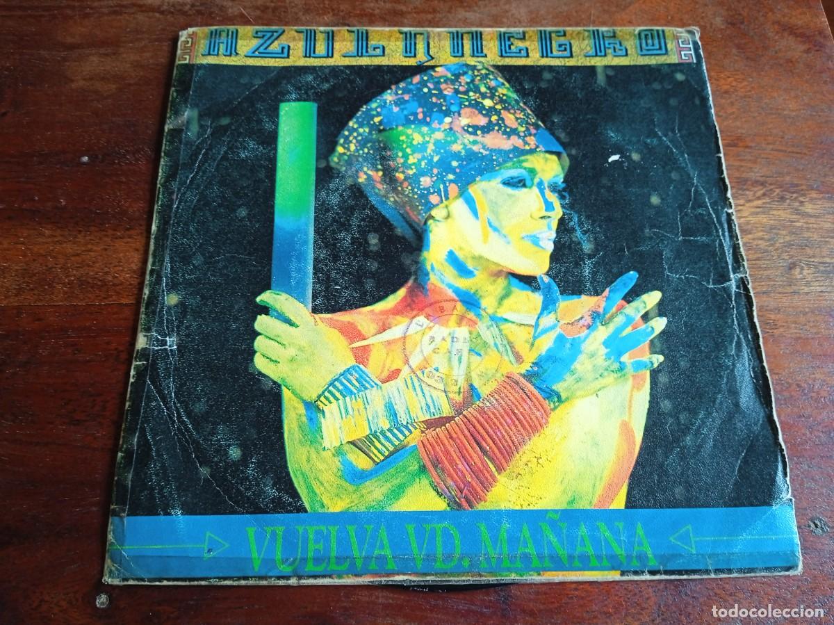 Discos de vinilo: Azul y Negro - Vuelva usted ma&ntilde;ana, Ala delta - Single original Mercury 1986